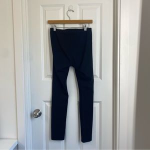 Helmut Lang black leggings zipper ankles size small